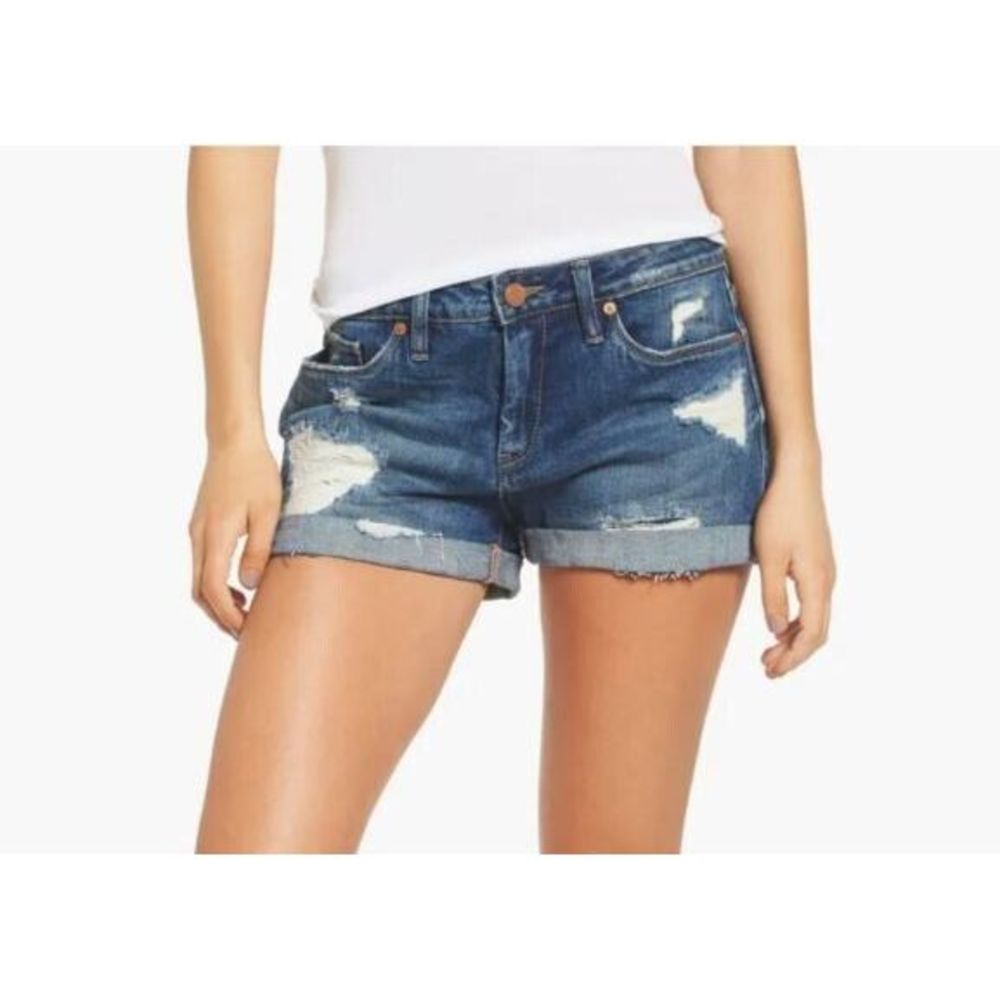 NWT BLANKNYC The Fulton Roll Up Jean Shorts Dress Down Party Size 29‎